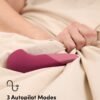 86812_5 Womanizer Vibe Pink Rechargeable Clitoral Vibrator