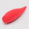 Red Hot Rechargeable Silicone Flickering Tongue Vibrator