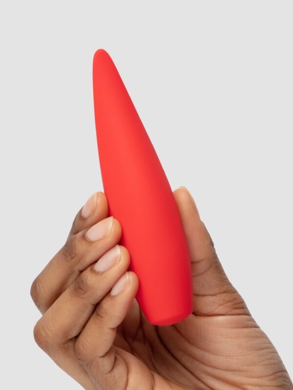 Red Hot Rechargeable Silicone Flickering Tongue Vibrator