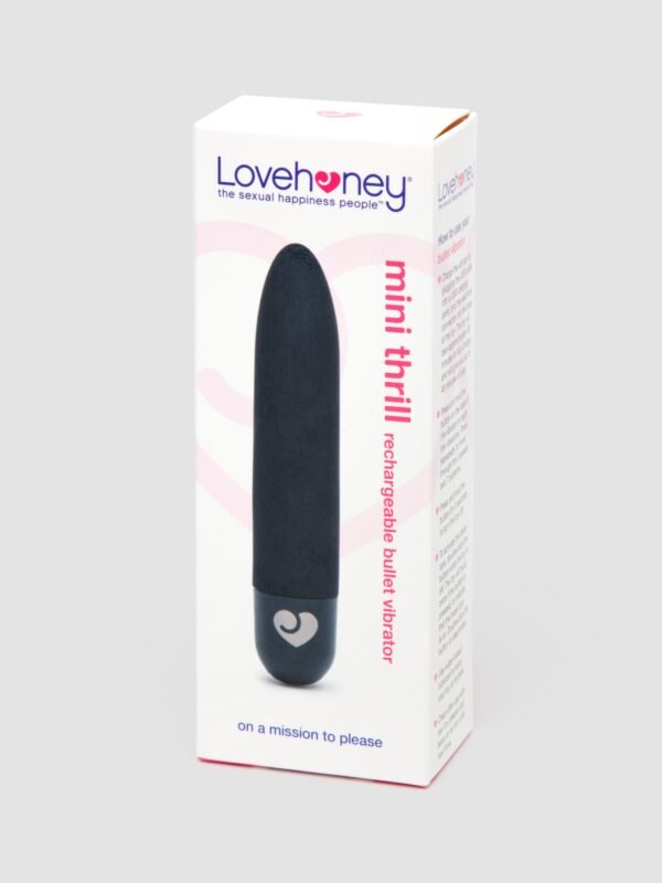 a45398g81827_5 Lovehoney Mini Thrill Rechargeable Silicone Bullet Vibrator