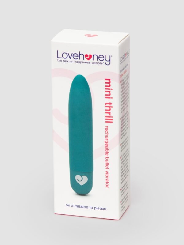a45398g85525_5 Lovehoney Mini Thrill Rechargeable Silicone Bullet Vibrator