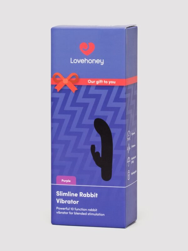 Lovehoney Purple Slimline Rabbit Vibrator