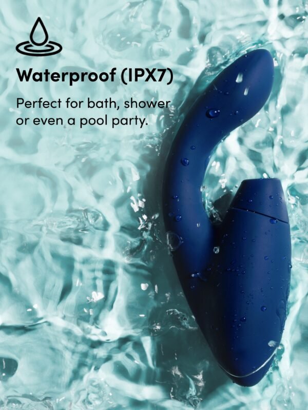 Womanizer Duo 2 Rechargeable Silicone G-Spot and Clitoral Stimulator