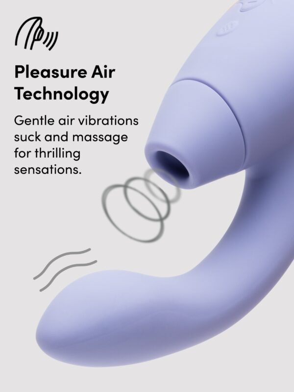 Womanizer Duo 2 Rechargeable Silicone G-Spot and Clitoral Stimulator