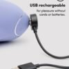 Womanizer Duo 2 Rechargeable Silicone G-Spot and Clitoral Stimulator