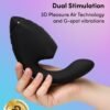 Womanizer Next Duo 3D Black G-Spot and Clitoral Suction Stimulator