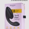 Womanizer Next Duo 3D Black G-Spot and Clitoral Suction Stimulator
