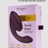 Womanizer Next Duo 3D Purple G-Spot and Clitoral Suction Stimulator