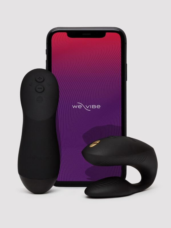 We-Vibe Chorus Pro Satin Black App and Remote Controlled Couple's Vibrator