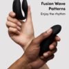 We-Vibe Chorus Pro Satin Black App and Remote Controlled Couple's Vibrator