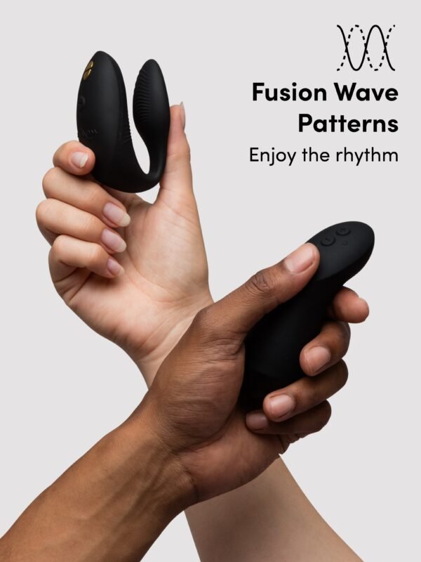 We-Vibe Chorus Pro Satin Black App and Remote Controlled Couple's Vibrator