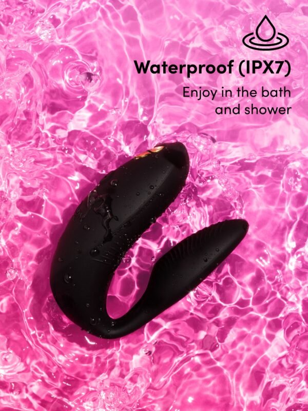 We-Vibe Chorus Pro Satin Black App and Remote Controlled Couple's Vibrator