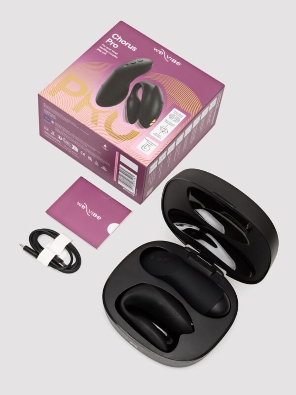 We-Vibe Chorus Pro Satin Black App and Remote Controlled Couple's Vibrator