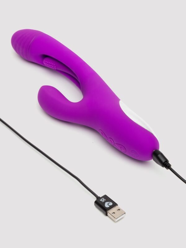 Lovehoney Flutter Bunny Rechargeable Silicone Flickering Rabbit Vibrator