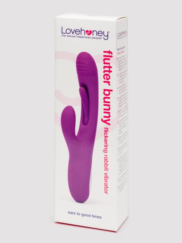 Lovehoney Flutter Bunny Rechargeable Silicone Flickering Rabbit Vibrator