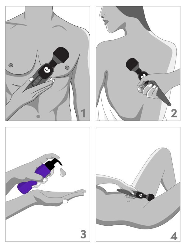 a37806g70034_7 Lovehoney Deluxe Rechargeable Mini Massage Wand Vibrator