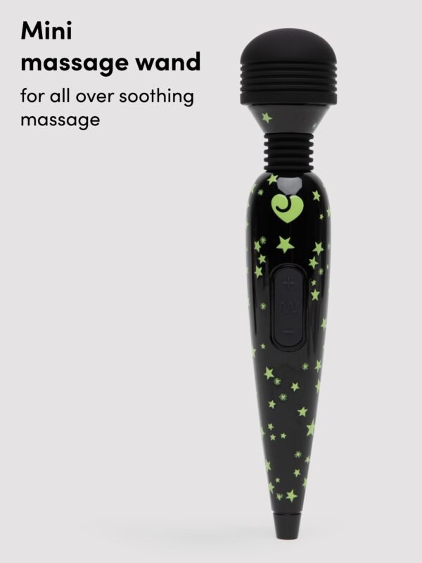 Lovehoney Glow-in-the-Dark Deluxe Mini Massage Wand Vibrator
