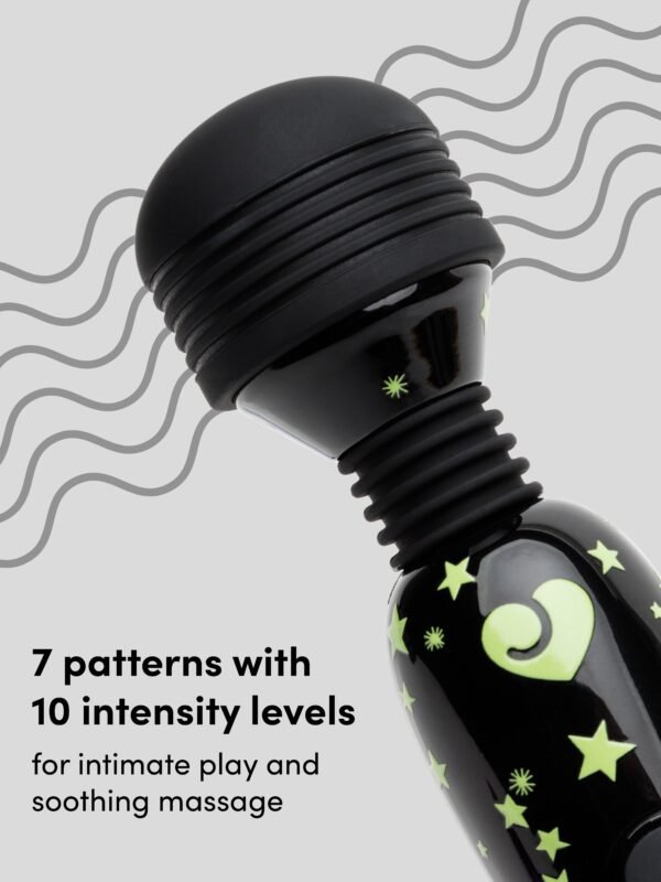 Lovehoney Glow-in-the-Dark Deluxe Mini Massage Wand Vibrator