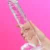 King Cock Realistic Large Suction Cup Dildo 10 Inch Clear