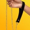Ouch! Milan Faux Leather Collar with Leash