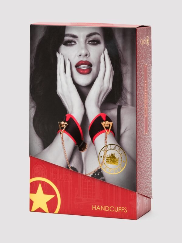 Ouch! Milan Faux Leather Handcuffs