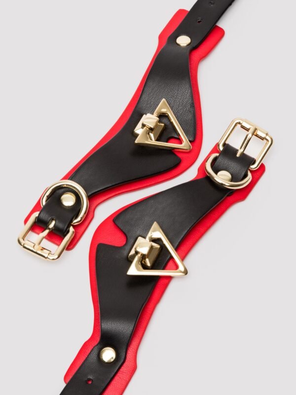 Ouch! Milan Faux Leather Handcuffs