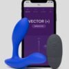 We-Vibe Vector+ Royal Blue App and Remote Controlled Rechargeable Prostate Massager
