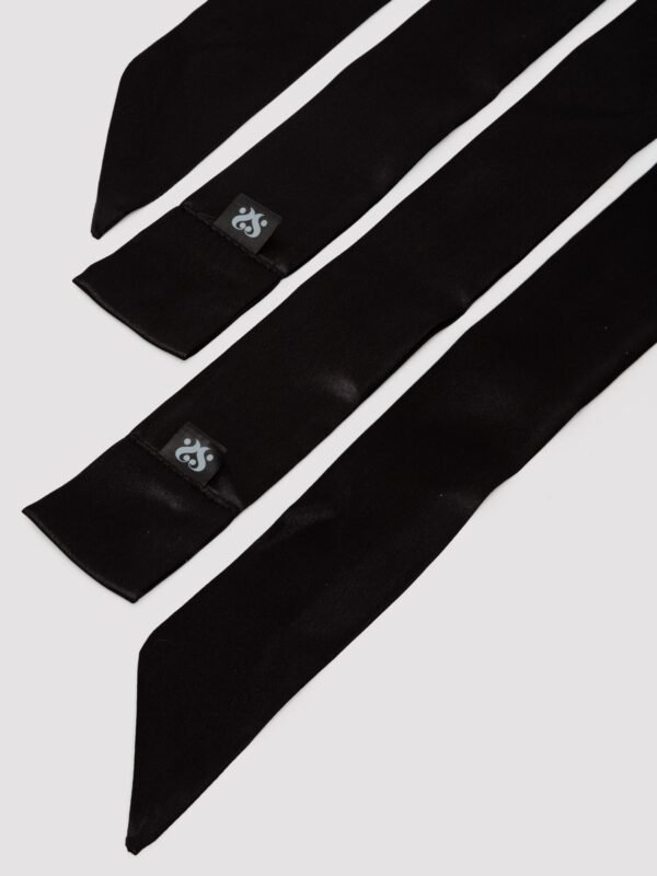 SEI MIO Nights in Tied Satin Silk Sash Restraint
