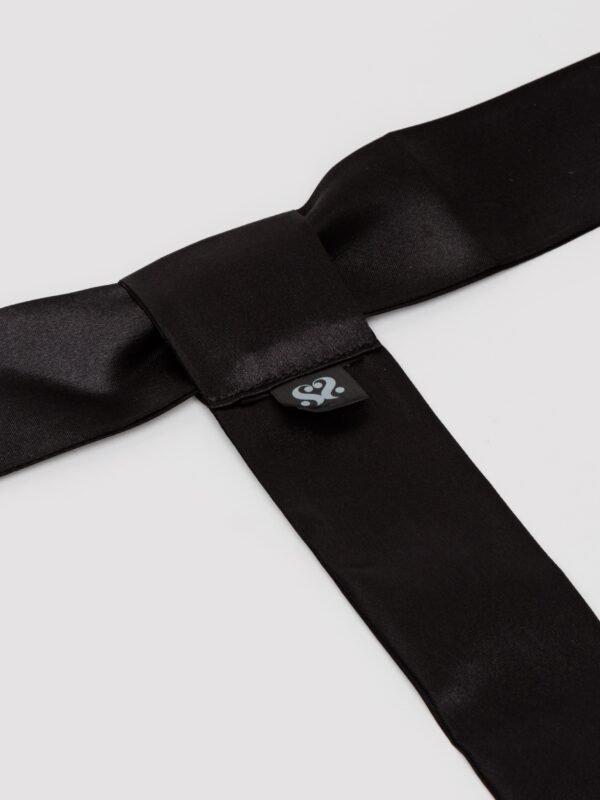 SEI MIO Nights in Tied Satin Silk Sash Restraint