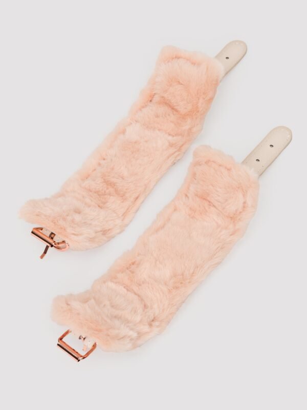 a49796g87845_6 Sportsheets Peaches 'n CreaMe Fur Handcuff Set