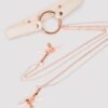 a49798g87847_5 Sportsheets Peaches 'n CreaMe Faux Leather Collar and Nipple Clamps