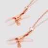 a49798g87847_6 Sportsheets Peaches 'n CreaMe Faux Leather Collar and Nipple Clamps