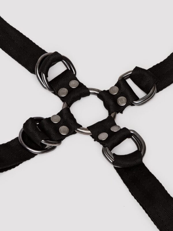 a49803g87852_4 Sportsheets Velvet Noir Adjustable Hog Tie and Cuffs Set