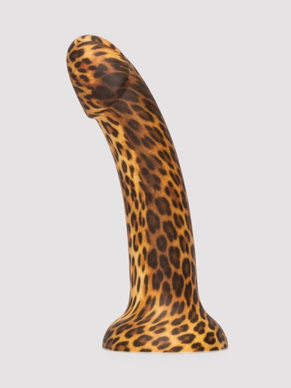 Leopard Print Silicone Dildo 7 Inches