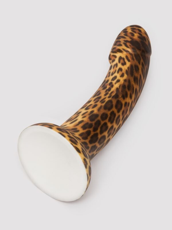 Leopard Print Silicone Dildo 7 Inches