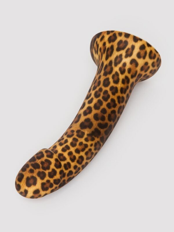 Leopard Print Silicone Dildo 7 Inches