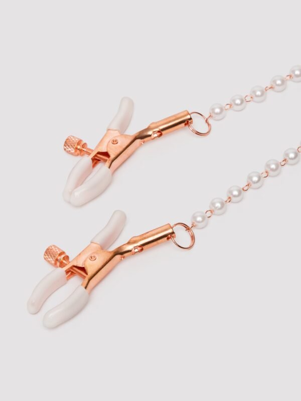 Sportsheets Peaches 'n CreaMe Pearl Nipple Clamps