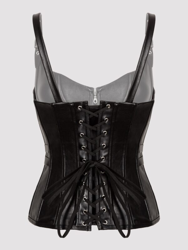 Lovehoney Endless Devotion Black Leather Look Corset