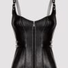 Lovehoney Endless Devotion Black Leather Look Corset