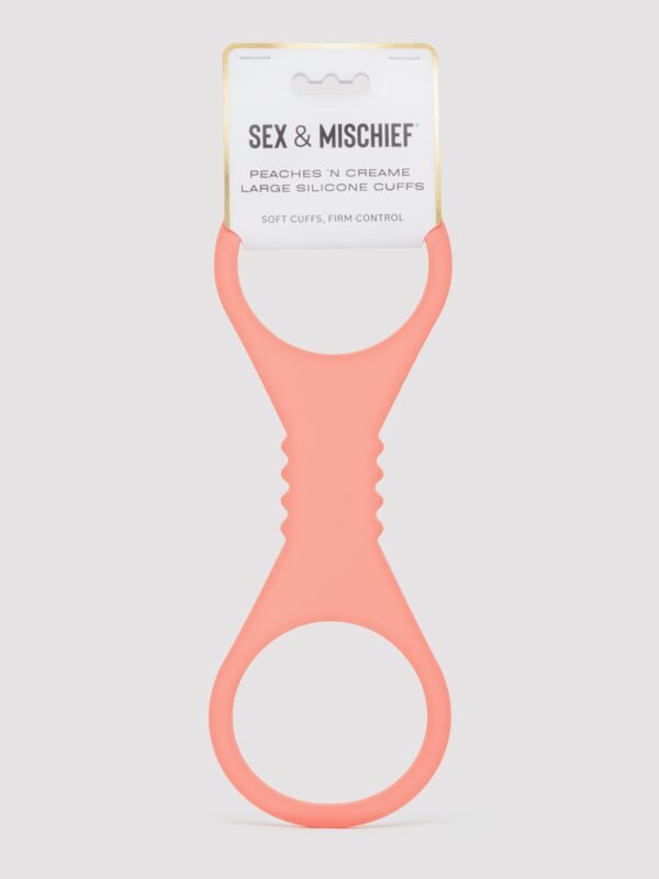 a50095g88229_1 Sportsheets Peaches 'n CreaMe Silicone Quick Cuffs