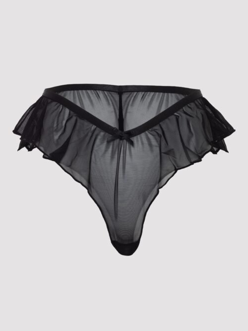 Oh La La Cheri Black Maylah Mesh Knicker