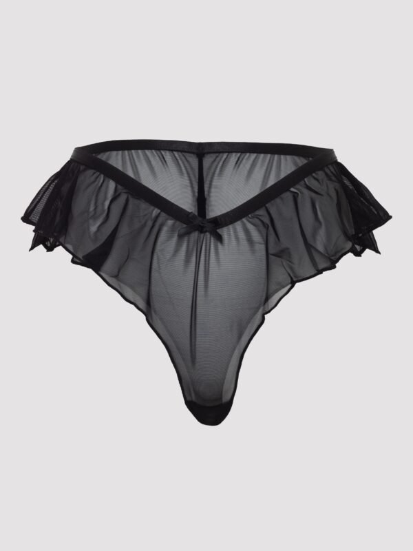 Oh La La Cheri Black Maylah Mesh Knicker