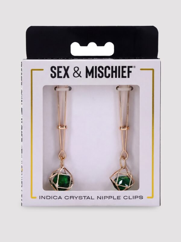 Sportsheets Indica Crystal Nipple Clips
