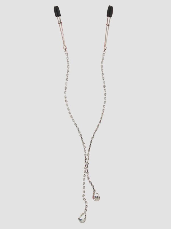 Sportsheets Teardrop Silver Nipple Clips