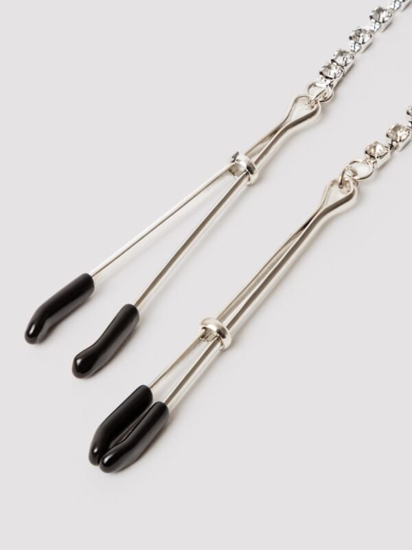 Sportsheets Teardrop Silver Nipple Clips