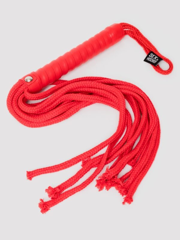Sportsheets Red Rope Flogger
