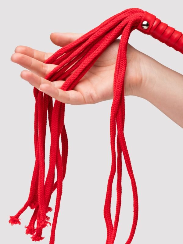 Sportsheets Red Rope Flogger