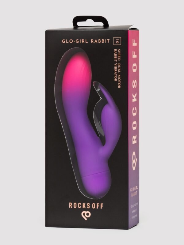 a50275g88431_1 Rocks Off Glo-Girl Mini Rabbit Vibrator