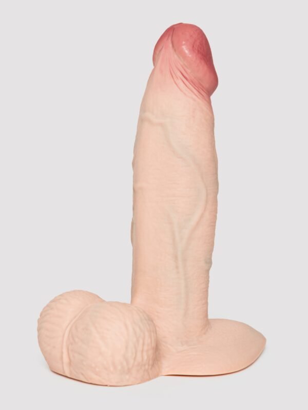 b-Vibe Slipskin Flesh Pink Ultra Realistic Girthy 7" Dual Density Dildo