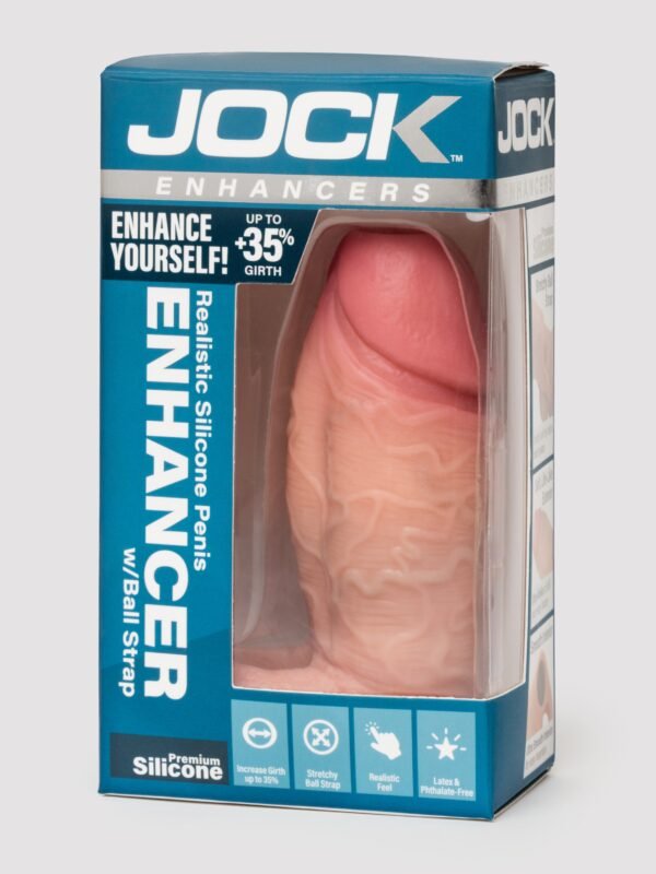 a50411g88618_1 Jock Realistic Silicone Penis Enhancer with Ball Strap